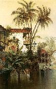 Edwin Deakin Old Panama France oil painting artist